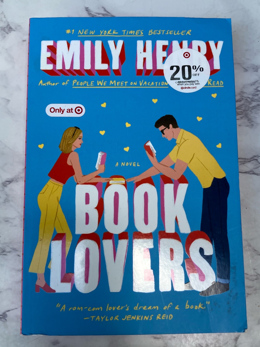 Book Lovers novel by Emily Henry romance fiction
